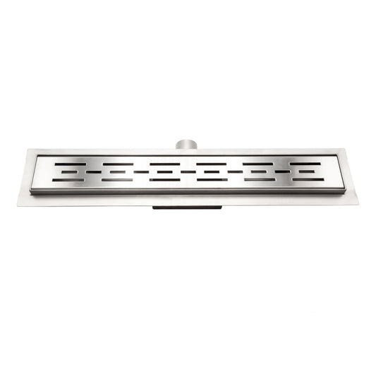 Aloni RVS Douchegoot Compleet 100cm - Luxurysanitair