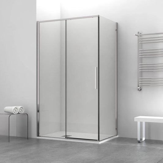 Douchecabine Chroom 140x90 cm - Luxurysanitair