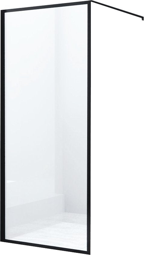 Diamond Line Bailey Inloopdouche / Douchewand - 100x200 Helder Glas - 8mm Veiligheidsglas - Luxurysanitair