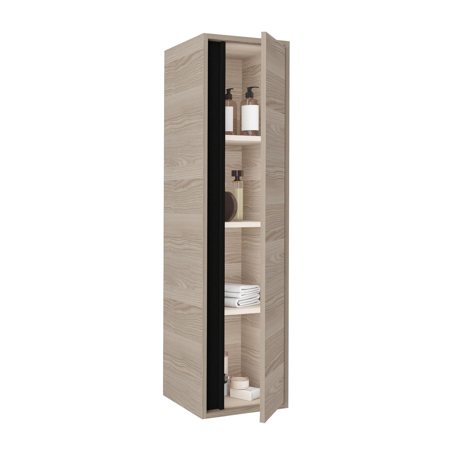 Aloni Sharp Kolomkast (135cm) - Hazelnoot - Luxurysanitair