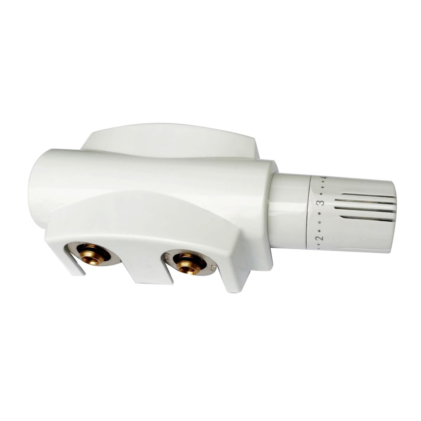 Belrad Mid. Aansluitset Vloer en Muur Wit M30x16/2 - Luxurysanitair