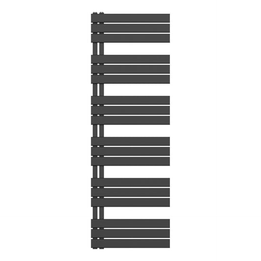 Handdoekradiator Links Aansluiting/Comb Zwart 1800x600 1021W - Luxurysanitair