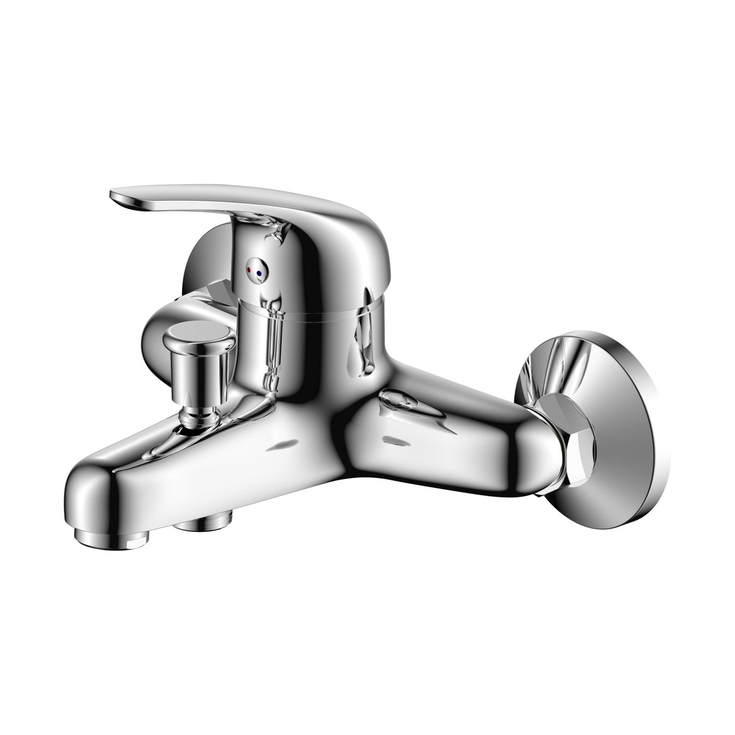 Aloni Pure Bad- en Douchemengkraan Chroom - Luxurysanitair