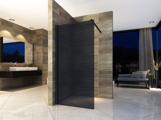 Inloopdouchewand Rookglas 8mm 140x200cm - Luxurysanitair