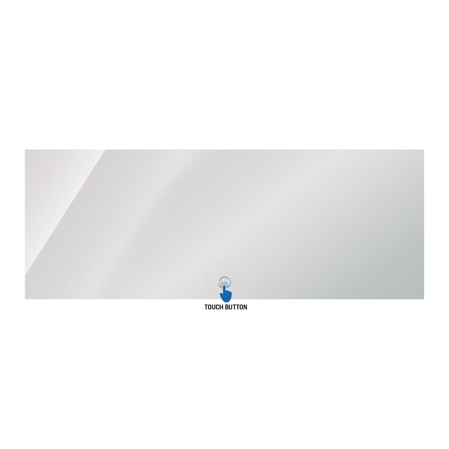 Aloni Queen Rechtoekige LED Spiegel (160x60cm) - Luxurysanitair