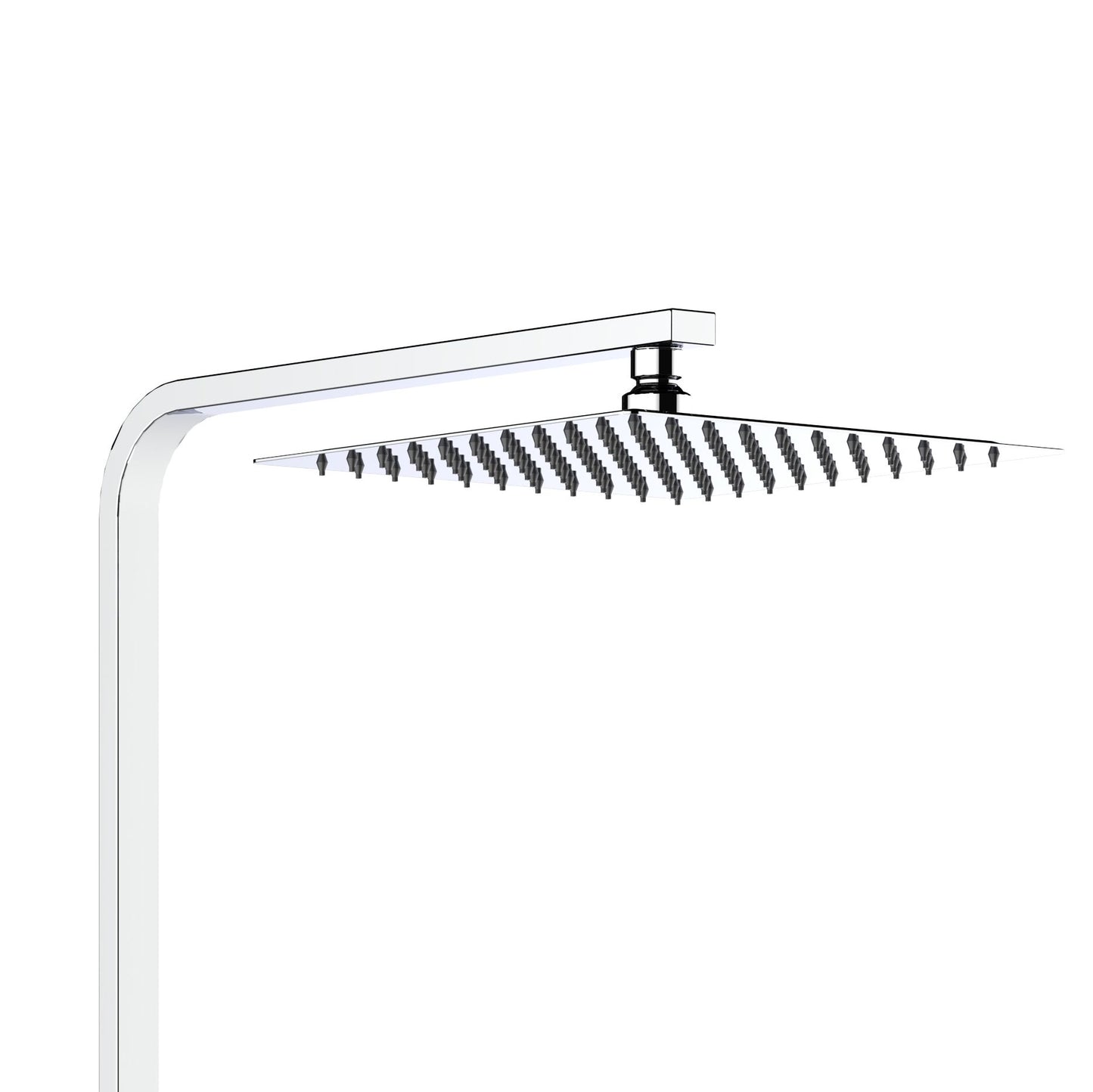Quadro Regendoucheset Thermostatisch Opbouw Belgaqua - Luxurysanitair