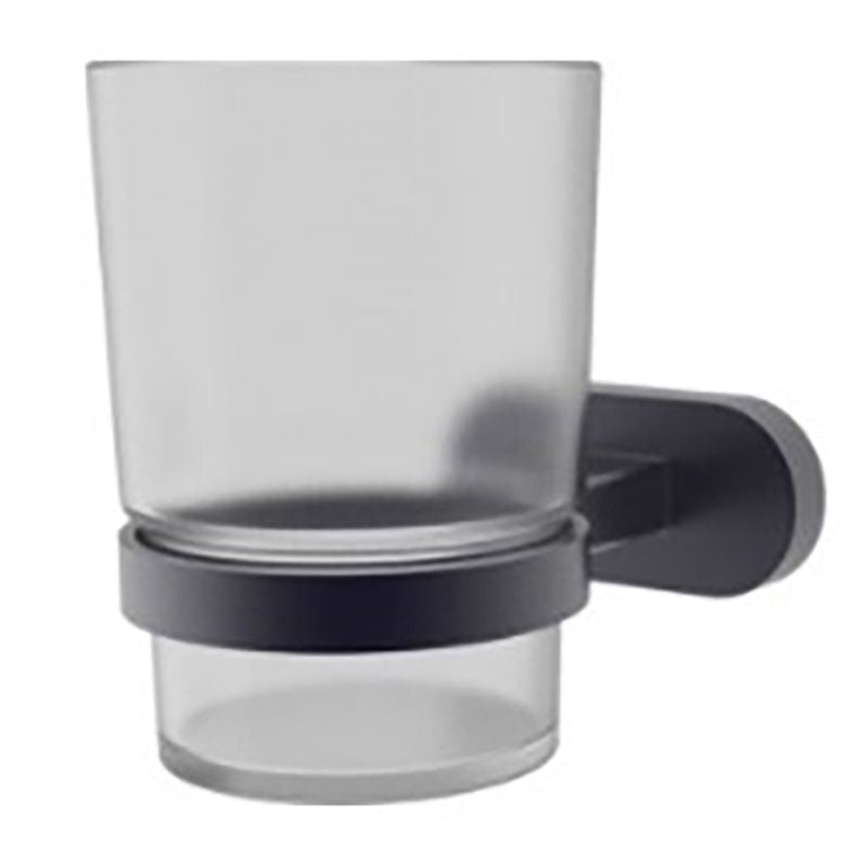 Tandenborstelhouder Zwart - Luxurysanitair