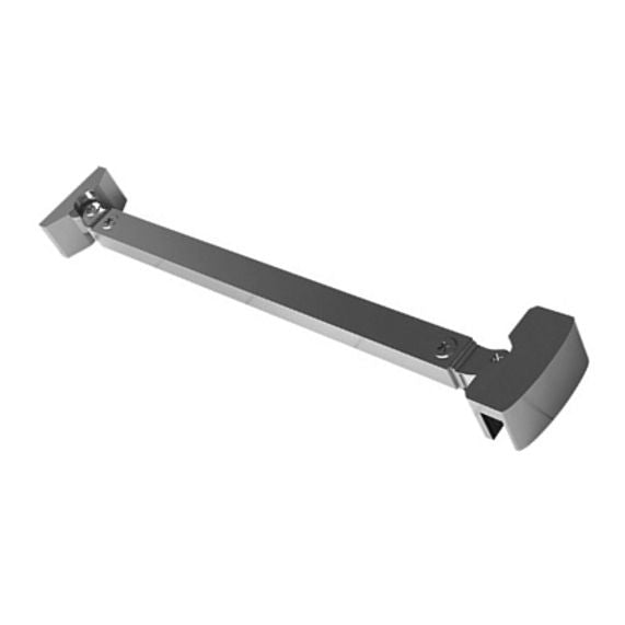 Aloni Stabilesatiestang Muur/Glas 45° 30-60cm - Luxurysanitair