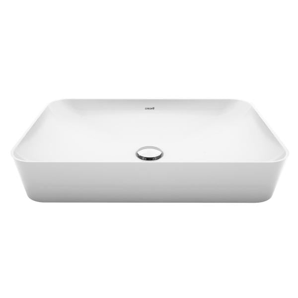 Creavit Ultra Keramische Opbouw Wastafel 60x40cm - Luxurysanitair