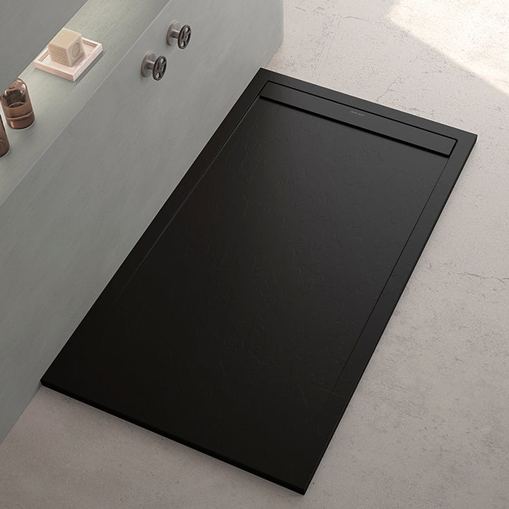 ZIMMER DESIGN DOUCHEBAK - COMPOSIET - Mat zwart