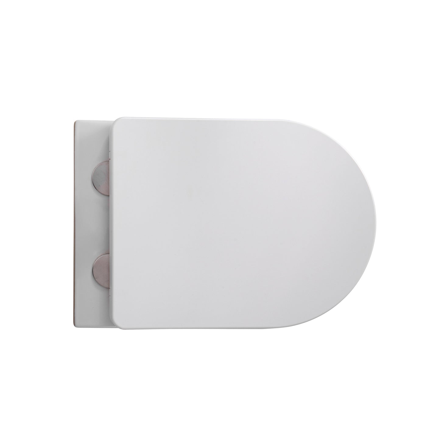 MUFFLY HANGTOILET MET RIBBEL - RANDLOOS - TORNADO FLUSH - MET ZITTING - DUROPLAST - SOFT CLOSE - QUICK RELEASE - KERAMIEK - 36,5X52X34,6 CM - GLANZEND WIT