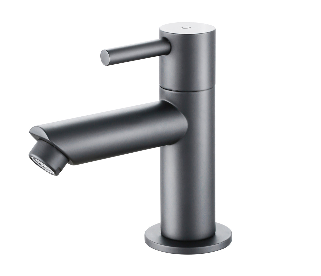ALONI KOUDWATERKRAAN GUNMETAL GRIJS 1/2