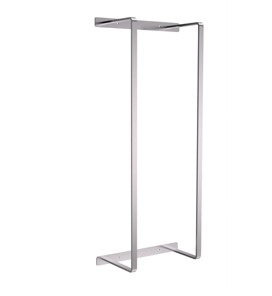 HANDDOEKREK - VERTICAAL - 67X28X144 CM - GEBORSTELD RVS