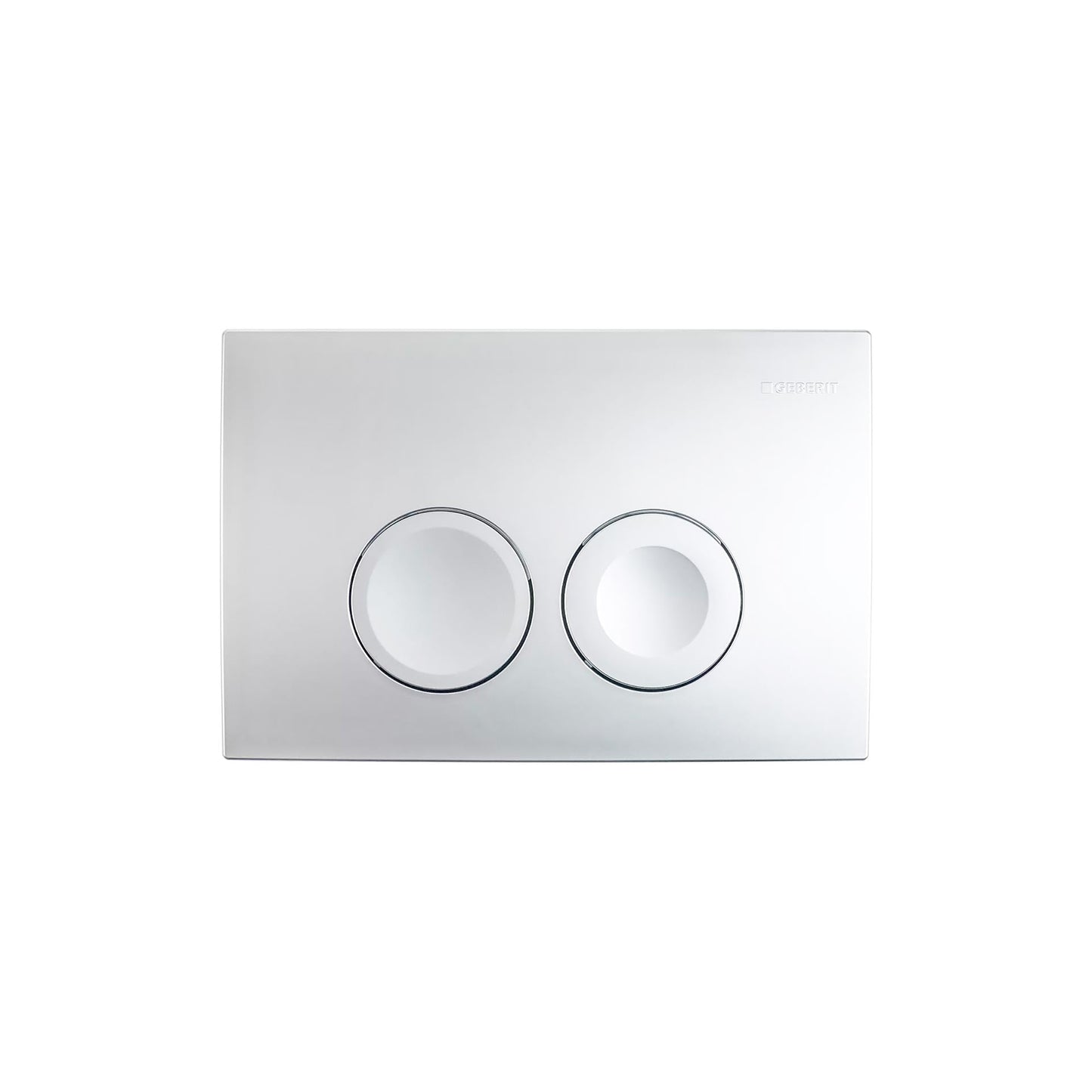 GEBERIT DELTA 25 BEDIENINGSPANEEL - GLANZEND WIT
