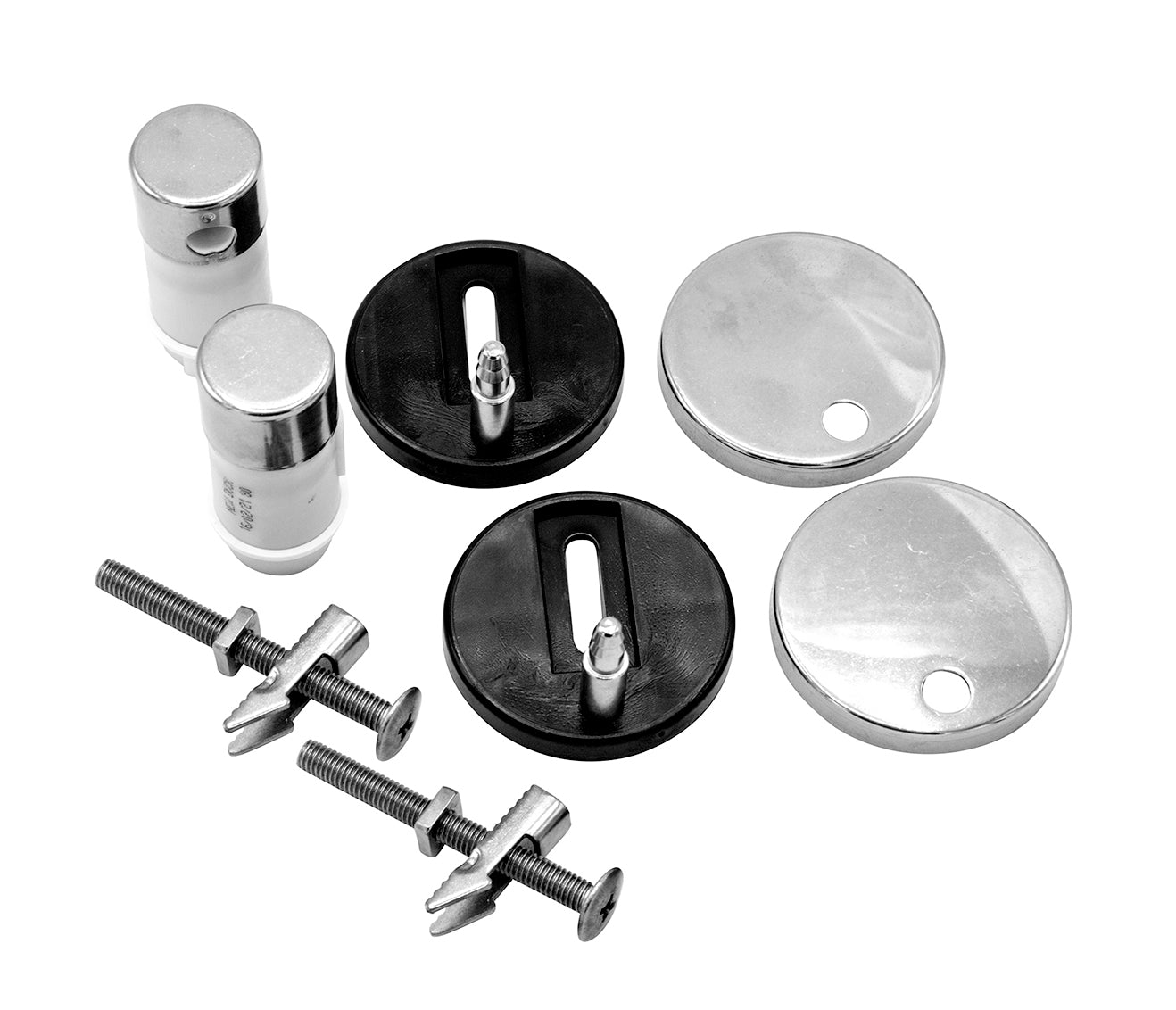 WC-ZITTING INOX MONTAGESET VOOR CREAVIT