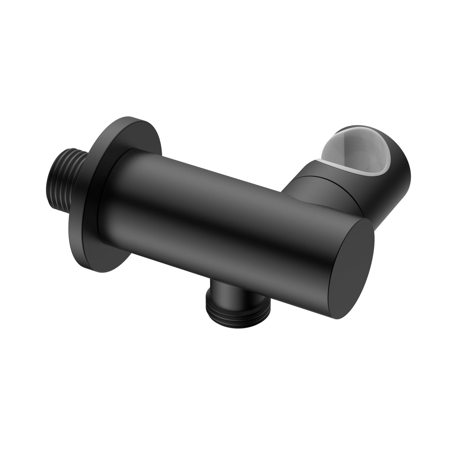 Mat zwart