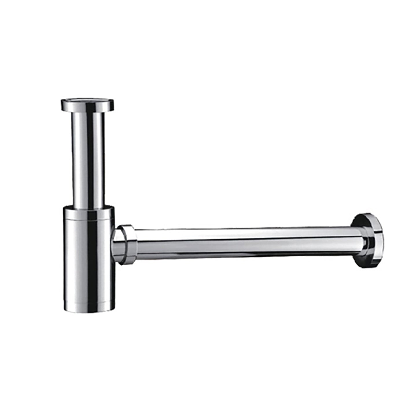 UNIFORMA SIFON VOOR WASTAFEL EN FONTEIN - CHROOM