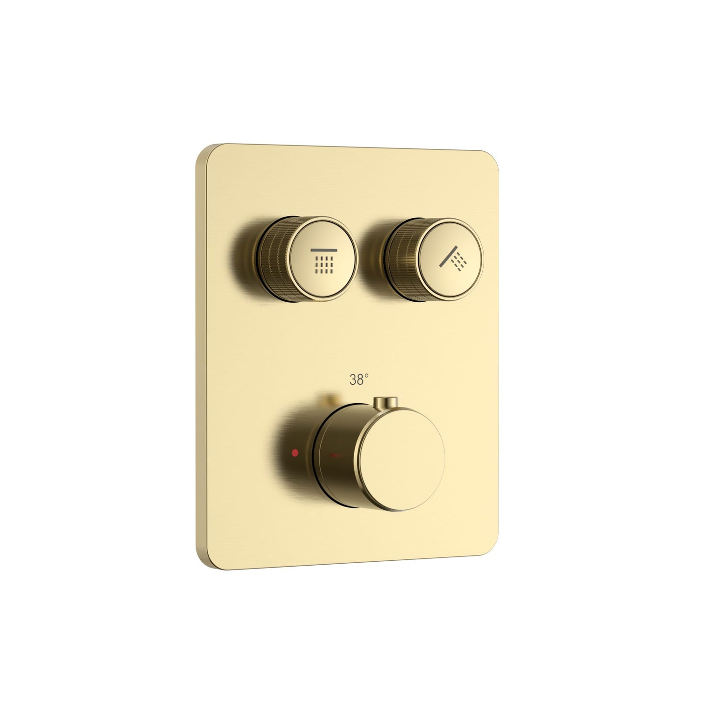 Stria Douchemengkraan 2 Weg Thermostatisch - Luxurysanitair
