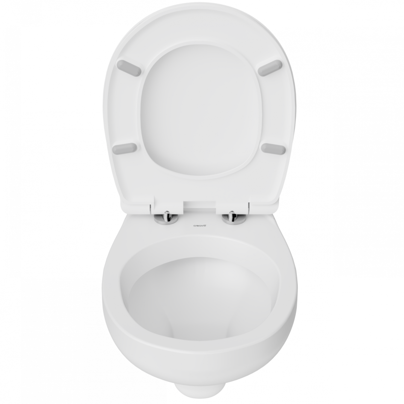 Creavit Ophang WC - Wit - Luxurysanitair
