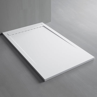 DOUCHEBAK - COMPOSIET - 160X90X3 cm - WIT