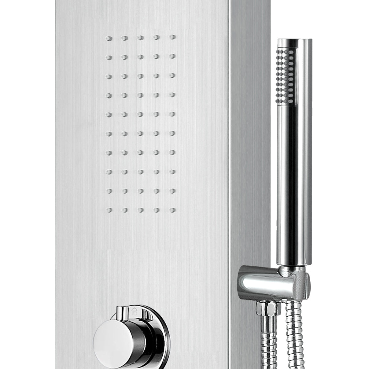 Thermostatische douchepaneel Chrome