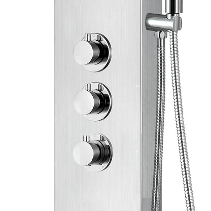Thermostatische douchepaneel Chrome