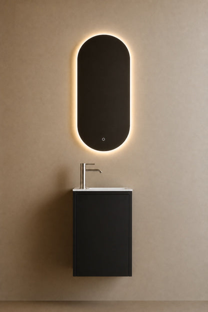 Toilet Meubelset 39 x 25,5 x 60 incl. lavabo 40 x 25,5 ( FINESSE II)