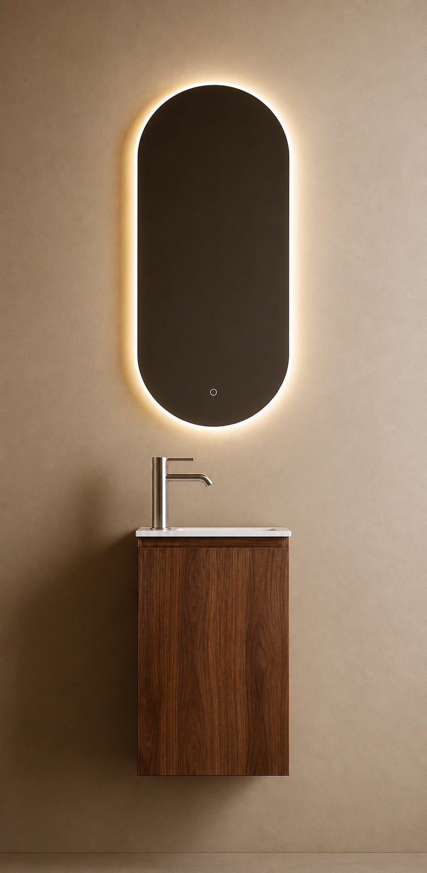 Toilet Meubelset 39 x 25,5 x 60 incl. lavabo 40 x 25,5 ( FINESSE II)
