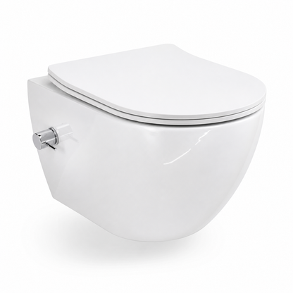 Toilet Randloos met bidet