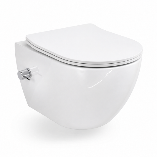 Toilet Randloos met bidet
