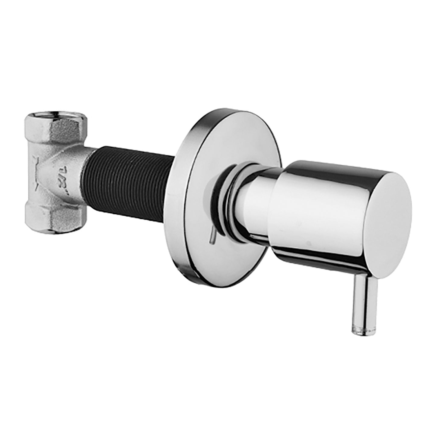 Creavit Design Regelbare Inbouwkraan 1/2 x 1/2 - Chroom - Luxurysanitair