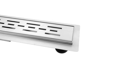 Aloni RVS Douchegoot Compleet 100cm - Luxurysanitair