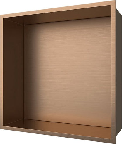 Badkamer Nishoek Roestvrij Staal 30x30x7 cm - Luxurysanitair