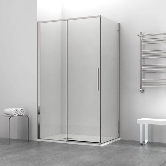 Lxs Design Douchecabine Chroom 120x90 cm - Luxurysanitair