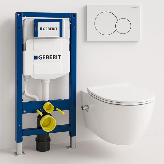 Geberit Duofix UP320 Inbouwreservoir Toiletset - Luxurysanitair