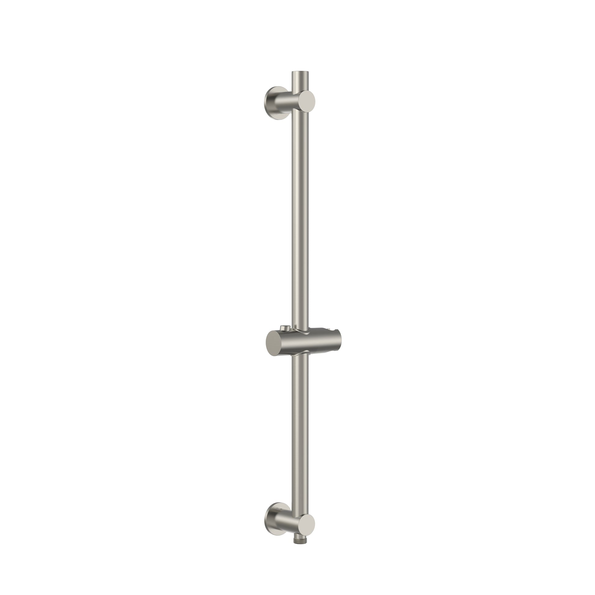 UNIFORMA DOUCHEGLIJSTANG - MET WATERAANSLUITING - 69 CM - GEBORSTELD RVS