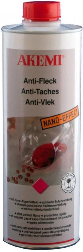 Anti-vlek Nano - Akemi - 1 L - kleurloze vlekstop - vlekbescherming - Luxurysanitair
