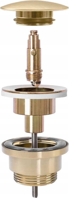 REA Wastafel Afvoerplug Clickwaste Universeel - Luxurysanitair