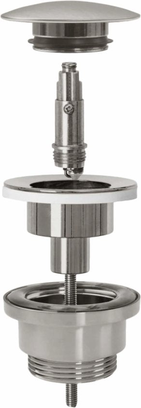 REA Wastafel Afvoerplug Clickwaste Universeel - Luxurysanitair