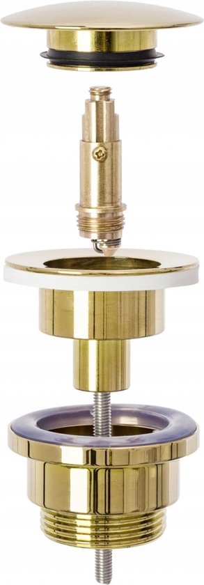 REA Wastafel Afvoerplug Clickwaste Universeel - Luxurysanitair