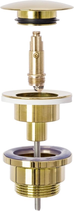 REA Wastafelsifon met Afvoerplug - Luxurysanitair