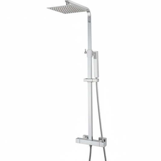Regendouche garnituur Ona Chroom - Luxurysanitair