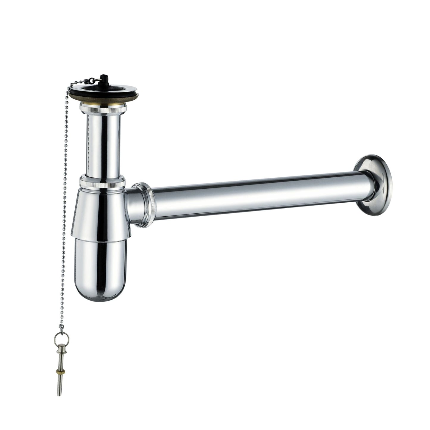 Aloni Bekersifon 5/4 - Ø32-33cm - Chroom - Luxurysanitair
