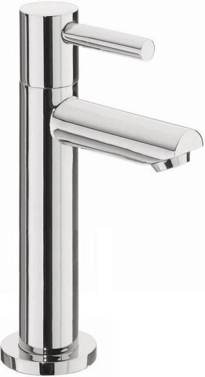 Diamond Line S.S. Fonteinset Rechts met Handdoekhouder Mat Zwart Solid Surface Rechthoek 35.6x20.3x15.9cm Incl. Toiletkraan Hendel Clickwaste Sifon Chroom - Luxurysanitair