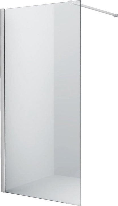 Diamond Line Nano - Inloopdouche / Douchewand Chroom Profiel  Antikalk  Helder Glas - Luxurysanitair