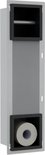 Inbouw Reserve- en Toiletrolhouder - Luxurysanitair