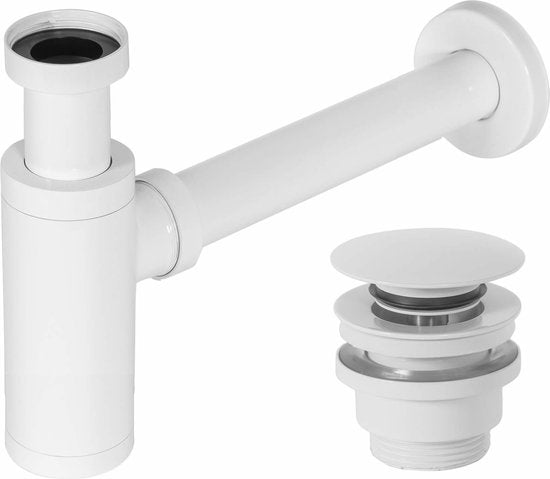 REA Wastafelsifon met Afvoerplug - Luxurysanitair