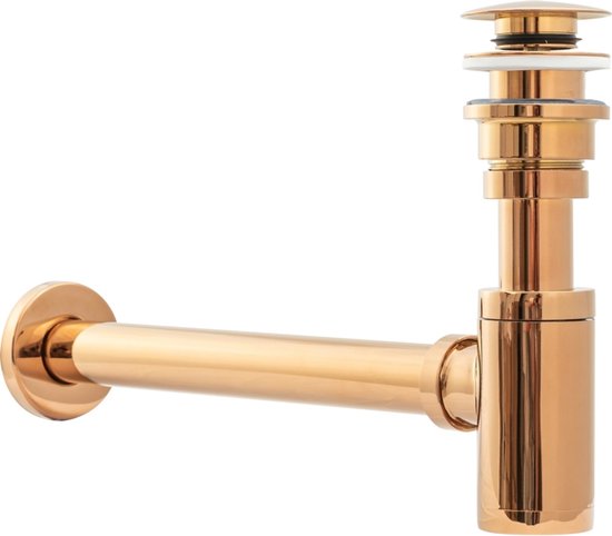 REA Wastafelsifon met Afvoerplug - Luxurysanitair