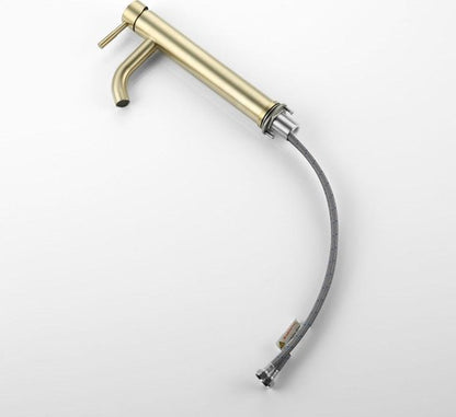 Wastafelkraan Rocco Opbouw Hoog Rond - Luxurysanitair