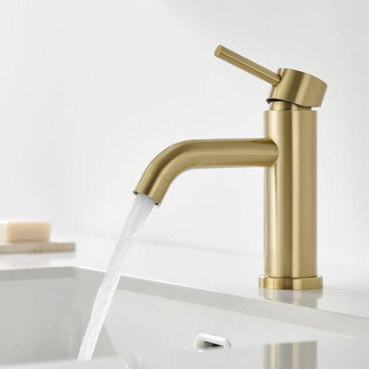 Elegant Gouden Badkamerkraan Mengkraan voor Wastafel en Badkamer - Luxurysanitair
